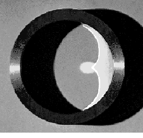 klassische Kaustik &uuml;berlagert von zus&auml;tzlicher Schleife