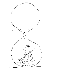 J&uuml;pa in der Sanduhr