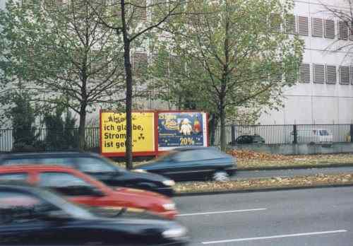 Plakat in K&ouml;ln