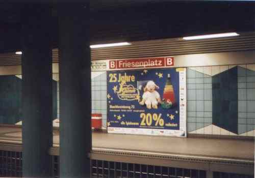 Plakat in K&ouml;ln