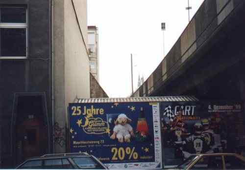 Plakat in K&ouml;ln
